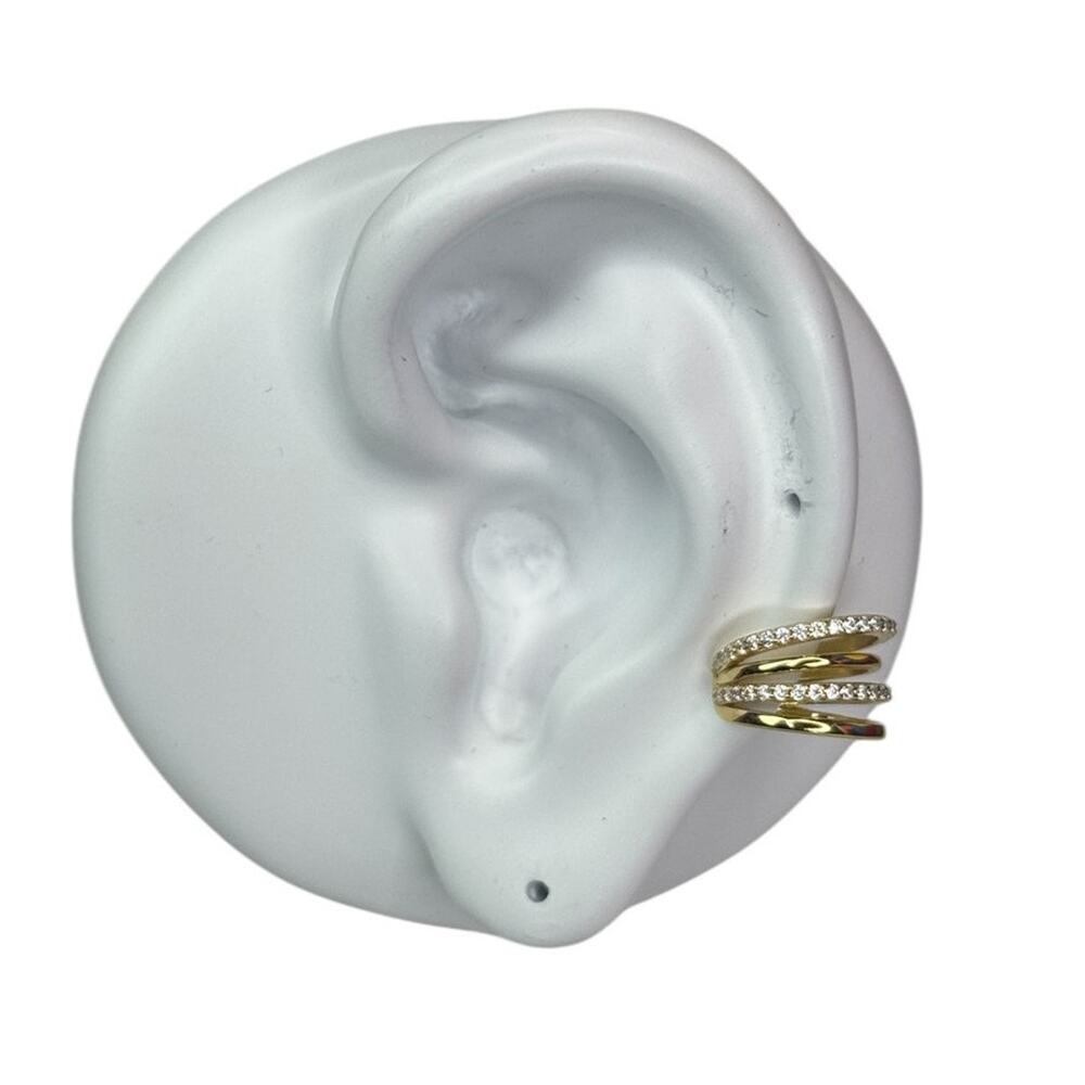 Ear Cuff Earring for Women Non Pierced Cartilage Gold Color